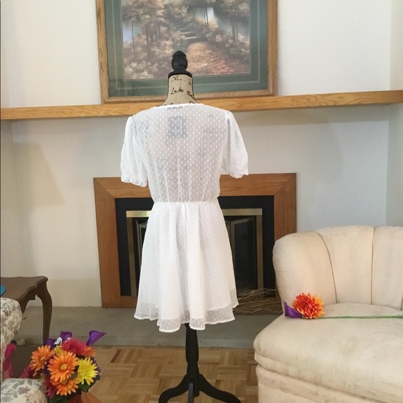NWT Shein white summer dress - Picture 4 of 10